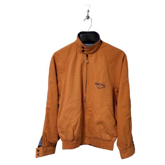 Vtg Grant Activewear Men's Jacket Size S 90's Canadian Sport Fishing Vented - Picture 2 of 6